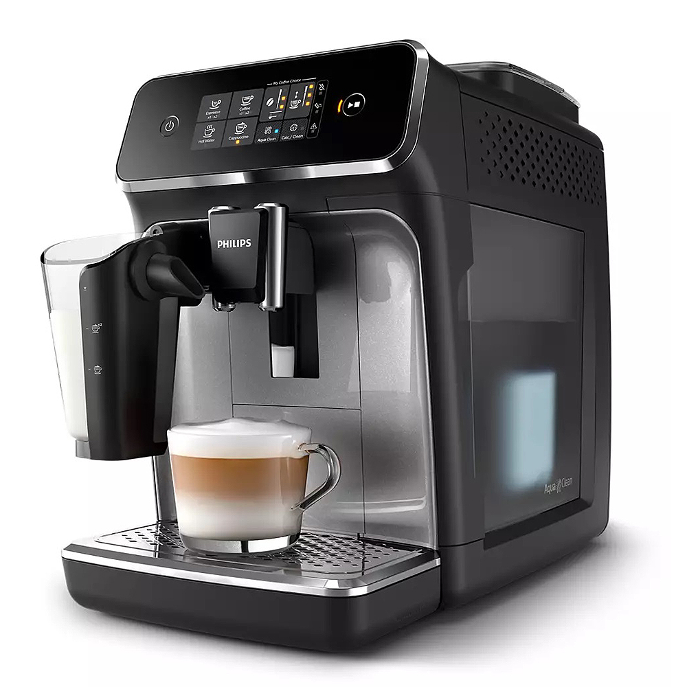 Philips Series 2200 Latte Go Kaffevollautomat EP2236/40  inkl. Saeco/Philips Wartungskit Aqua Clean (CA6707/10)